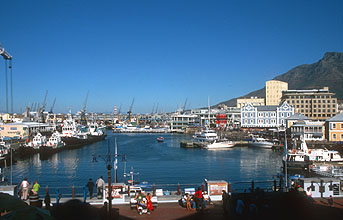 Cape Town Waterfront and harbour