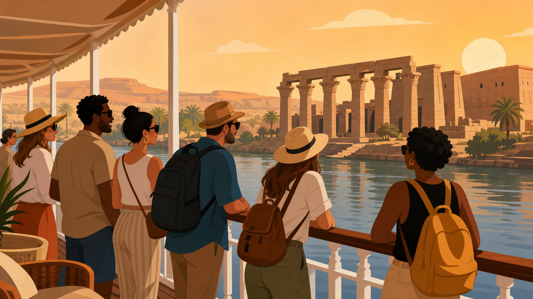 Egypt Nile Cruise Singles Trip 2027: Group Tour Guide!