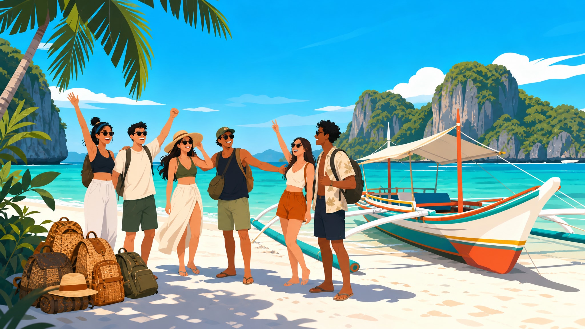 Philippine Island Hopping Singles Tour: 2027 Group Trip!